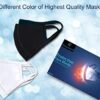 Ultra Protective Cloth Face Mask and Gloves Equipment, 3 Ply Protection