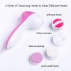 MOSCHOW Facial Cleansing Brush with Case, 4-in-1 Set Waterproof