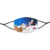 5 Pack Christmas Reusable Facial Protection Cover with Santa Claus Reindeer
