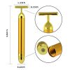Beauty Bar 24k Golden Pulse Facial Face Massager for Skin Care