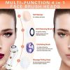 Facial Cleansing Brush, Waterproof Rechargeable Electric Rotating Face