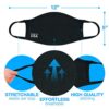 Reusable Face Mask USA Made Washable Antimicrobial Cloth