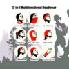 Falling in Reverse Face Mask Balaclava Protection from Dust, Uv & Aerosols