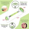 Jade Roller & Gua Sha Scraping Massage Tool By Truweo