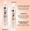 Seamless Full Coverage Concealer Duo for Flawless Skin - Cover Dark Circles, Spots, and Acne Scars