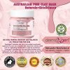 AUSTRALIAN PINK MASK - Organic Detoxifying BENTONITE & KAOLIN Mud Mask