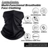 6 Pieces Summer UV Protection Face Cover Neck Gaiter Bandana