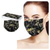 Lofiu 50PC Floral Disposable_Face_Mask For Adults