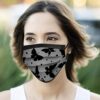50Pcs Adult Disposable 3-Ply Face Macks with lace printing breathable