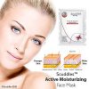 Korean Collagen Face Mask Sheet, Deep Moisturizing Instant Hydrating