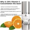 BEST Natural Anti-Aging Facial Serum Vitamin C Complex