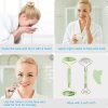 2 Pack Jade Face Roller Massager, Jade Facial Roller Skin Roller for Face