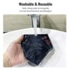 Cloth Face Mask, Reusable Washable Face Masks with Adjustable Ear Loops