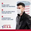 MADE IN USA - ASTM Level 3 Face Masks