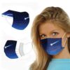 100 Pcs Disposable Adult Face Bandanas Facecover Printing Facial