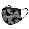 50Pcs Adult Disposable 3-Ply Face Macks with lace printing breathable