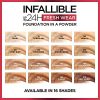 L'Oreal Paris Infallible Fresh Wear Foundation in a Powder