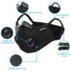kungfuren 3 Sets Sports Cycling Masks with Activated Carbon Filter