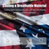 American Pride Meets Versatile Protection: The US Flag Face Bandana - 3 Pack