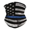 Trikahan American Flag Face Mask Bandana, 5 pcs Washable Dust
