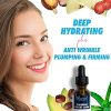 Skin with the Ebanel Skincare Bundle: Charcoal Peel Off Mask, Vitamin C Serum, Hyaluronic Acid Peptide Serum, and Retinol Serum