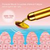 4-in-1 24K Golden Pulse Face Massager – Electric Jade Roller, Anti-Aging, Wrinkle-Fighting & Skin Tightening Beauty Bar