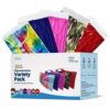 WeCare Kids Disposable Face Masks, 50 Pack Variety Colors
