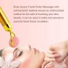 2-in-1 Electric Jade Roller Vibrating Facial Roller & Face Massager