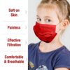 WeCare Kids Disposable Face Masks, 50 Pack Variety Colors