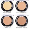 3 Pack Full Coverage Concealer Cream Makeup, Waterproof Matte