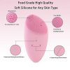 Usin Sonic Facial Cleansing Brush, Rechargeable Face Massager with Heat
