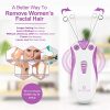 Cordless Electric Facial Threading Hair Removal for Women