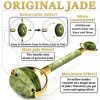 Jade Roller for Face - Anti Wrinkle 100% Natural Jade Stone Roller