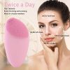 Usin Sonic Facial Cleansing Brush, Rechargeable Face Massager with Heat
