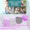 Disposable Face Mask, 3 Layer Disposable Masks Five Color Masks
