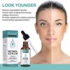 Retinol Serum for Face - Anti-Aging, Wrinkle-Reducing Serum with Hyaluronic Acid & Vitamin E 