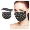 Lofiu 50PC Floral Disposable_Face_Mask For Adults