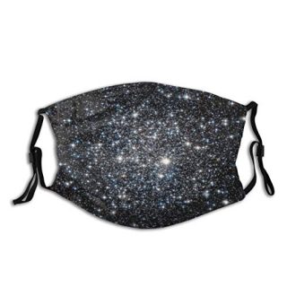 Adjustable Face Mask Galaxy Sparkle Stars Natural Masks