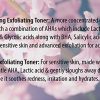 100% Natural & Organic Refreshing Exfoliating Toner