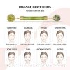 Natural Jade Roller for Face - Face & Neck Massager for Skin Care