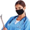 Copper Wear Mask, 2 PACK Washable Reusable Fashion Face Mask