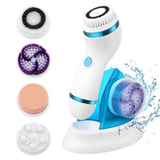 Mixigoo Facial Cleansing Brush - Waterproof 4 In 1 Brush Face