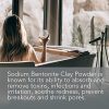 Pure Bentonite Powder for DIY Detox Bath & Facial Mask