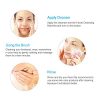 Sonic Facial Cleansing Brush, Electric Silicone Face Brush and Massager