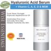 Hyaluronic Acid Serum with Vitamin C Serum - A Face Serum