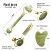 Jade Roller For Face, Anself Natural Gua Sha Massage Tool