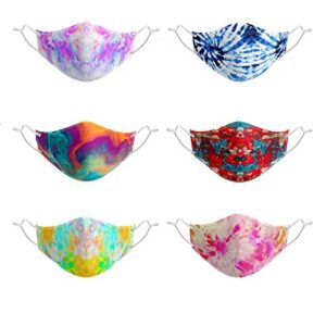 Cloth Face Mask with Reusable Washable-Adjustable Face Mask