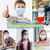 50PCS Kids Disposable Face Mask ,Fashion Face Mask for Kids
