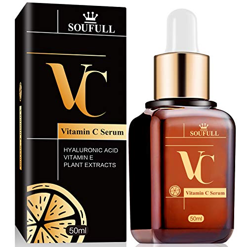Vitamin C Serum for Face with Hyaluronic Acid to Rejuvenate Face