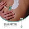 PIXNOR Jade Face Roller Beauty Cosmetic Facial Skin Roller